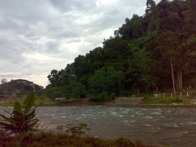 Bahorok River In Lawang Hills